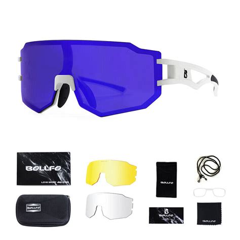 Photochromic Cycling Sunglasses Bike Bicycle Mtb Racing Glasses Eyewear Uv400 Ebay