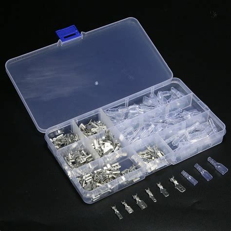 450pc Assorted Insulated Electrical Wire Terminal Crimp Connectors