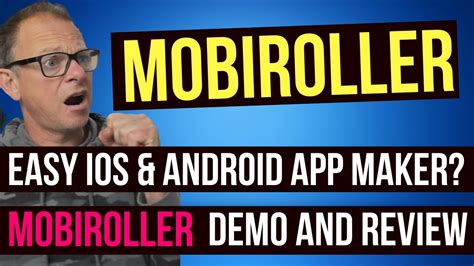 Mobiroller Demo At Last A Mobile App Builder That Is Easy Youtube