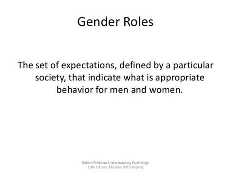 😎 Gender Roles Psychology Gender Roles In Society