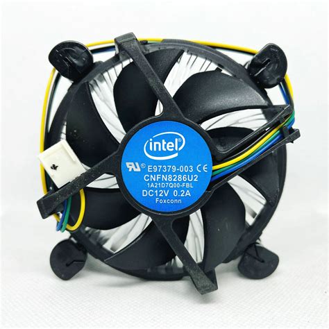 New Intel Cooler Desktop Cpu Fan Support 775 1150 1151 1155 1156 Pins