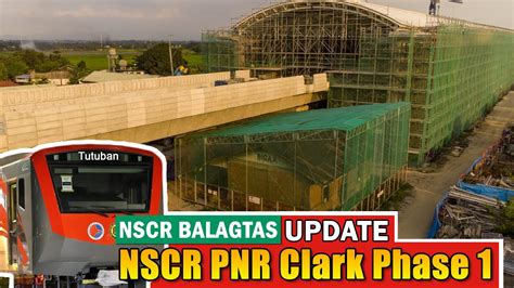 Nscr Balagtas Update January 2022 Pnr Clark Phase 1 Update Youtube
