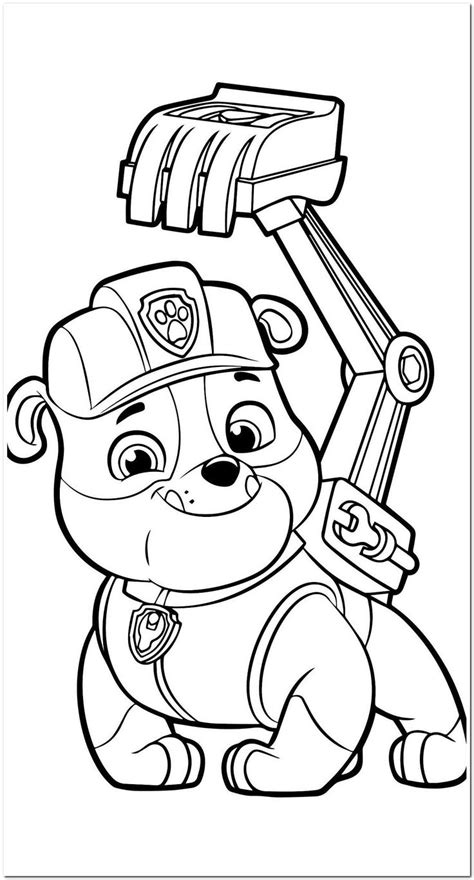 22 Coloring Pages Colored Pencile Paw Patrol Coloring Paw Patrol