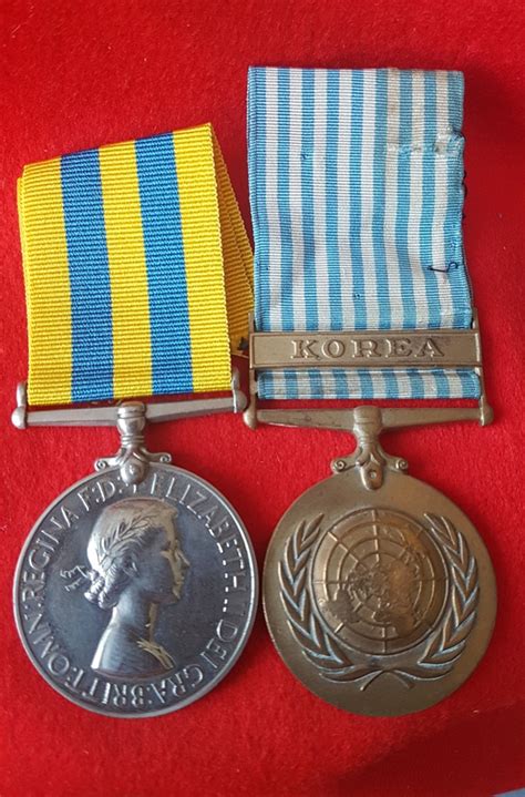 Korean War Medal Pair To Royal Army Service Corps Medals And Memorabilia
