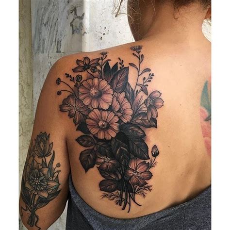 Flower Cover Up Tattoos On Back Is All Well And Good Blogged Sales Of
