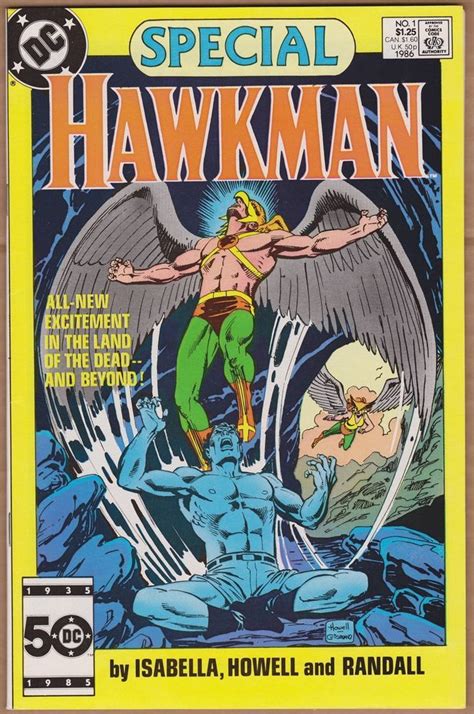 Hawkman Special 1 1986 Dc Comics Nm 94 Gentlemen Ghost Hawkman