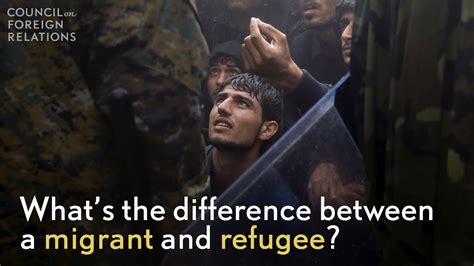 Whats The Difference Between A Migrant And A Refugee Youtube