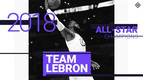 nba all star game 2018 team lebron defeats team stephen in thrilling contest sporting news