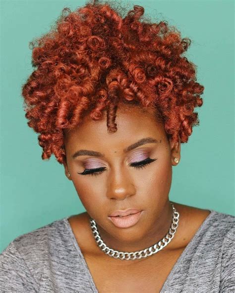 Perm Rod Set On Dry Tapered Natural Hair Tapered Natural Hair