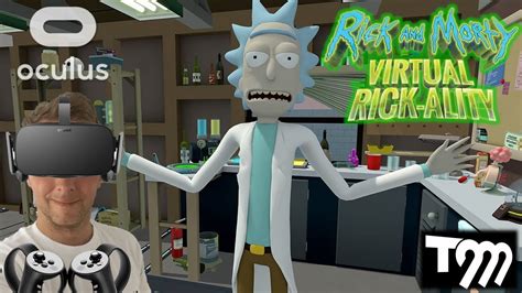 Rick And Morty Virtual Rick Ality Vr Gameplay Oculus Rift Vr Touch