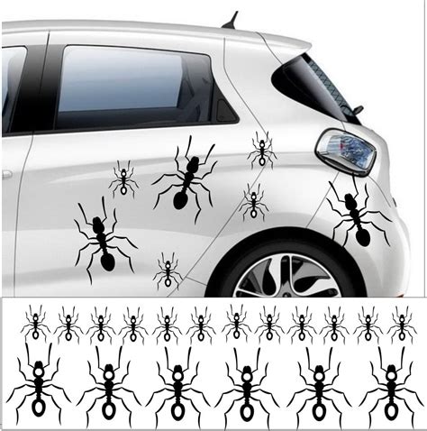 Ants Car Stickers Set With 30 Psc 12 5 Cm Cartattoo