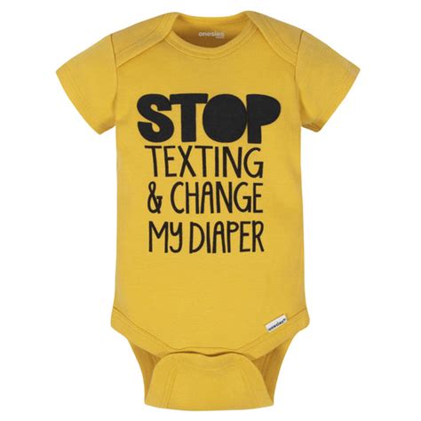 Hilarious And Funny Baby Onesies Brand Bodysuits 8 Pack Gerber