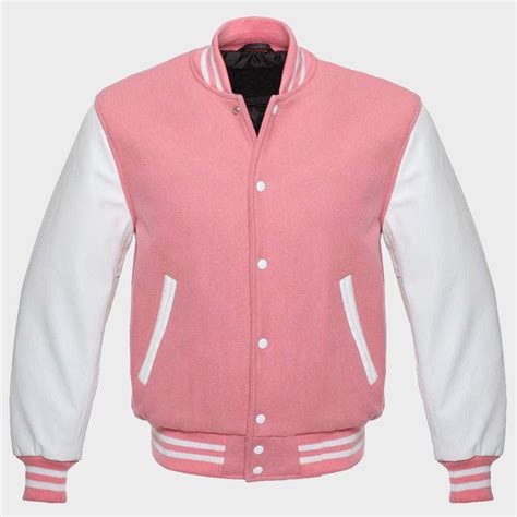 buy red and white varsity jacket for womens letterman jacket