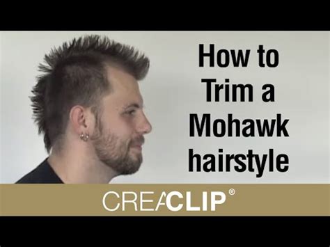 When he goes to #1, he. How to Trim a Mohawk hairstyle - Mens haircuts at home ...
