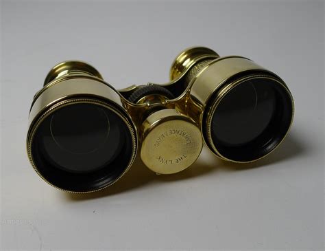antiques atlas antique binoculars by lawrence and mayo compass