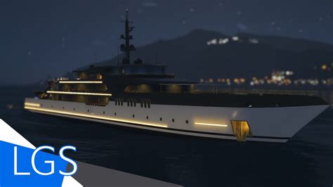 Gta5 Galaxy Super Yacht The Orion Youtube
