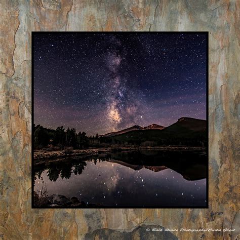 Moonrise Milky Way Rocky Mountain National Park Back Roads