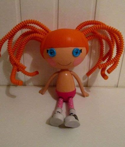 They have so many of her dolls, action figures. Lalaloopsy Doll Silly ORANGE Hair Big Doll Blue Eyes ...