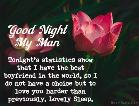 65 Good Night Messages For Boyfriend To Make Him Feel The Love Boom Sumo