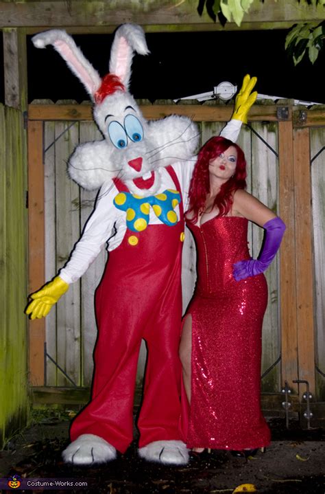 Jessica And Roger Rabbit Couples Costume Diy Tutorial