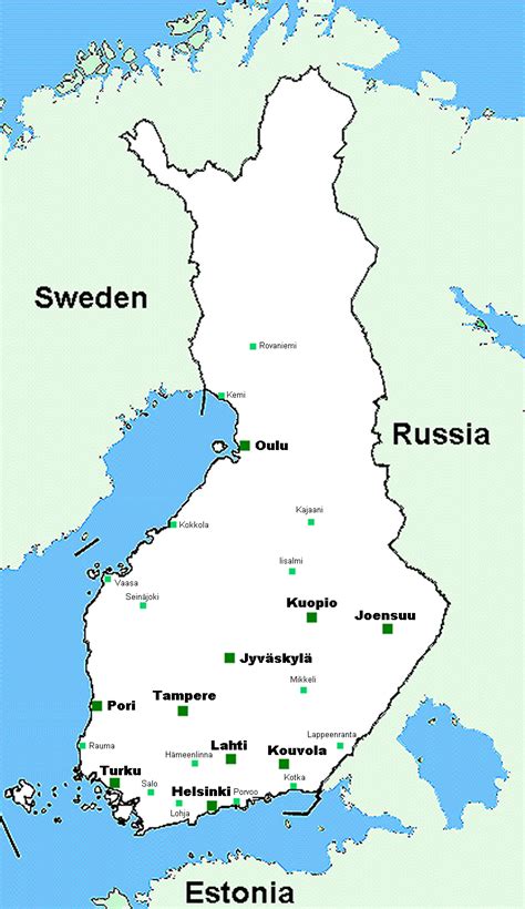 Landkarte Finnland Landkarten Download Finnlandkarte Finnland