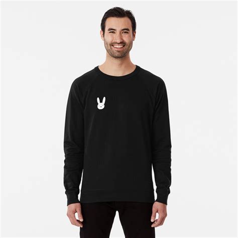 Bad Bunny Sticker Best Quality Bad Bunny Logo Decal X PRE Lightweight Sweatshirt For Sale