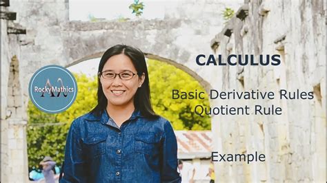 Calculus - Basic Derivative Rules - Quotient Rule ...