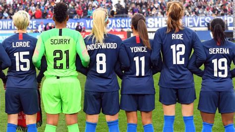 We offer a wide variety of soccer uniform colors and fabrics. US women's soccer team honors Cardi B, Malala and Beyoncé on jerseys - CNN