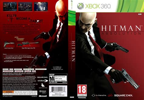 Total Covers COVER HITMAN ABSOLUTION XBOX 360