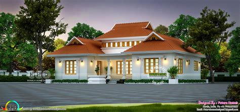 1250 Sq Ft Outstanding Traditional Kerala Home In 2020