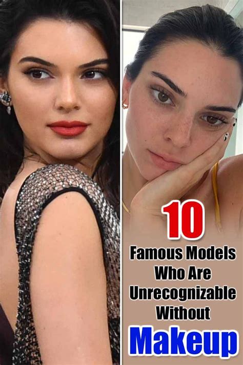 Famous Models Who Are Unrecognizable Without Makeup Vrogue