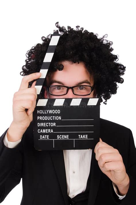Funny Movie Director Stock Image Image Of Humorous Entertainment