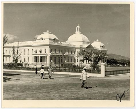 And that first lady martine moise was also wounded and taken to hospital. A view of the Haitian presidential palace in Port-au ...