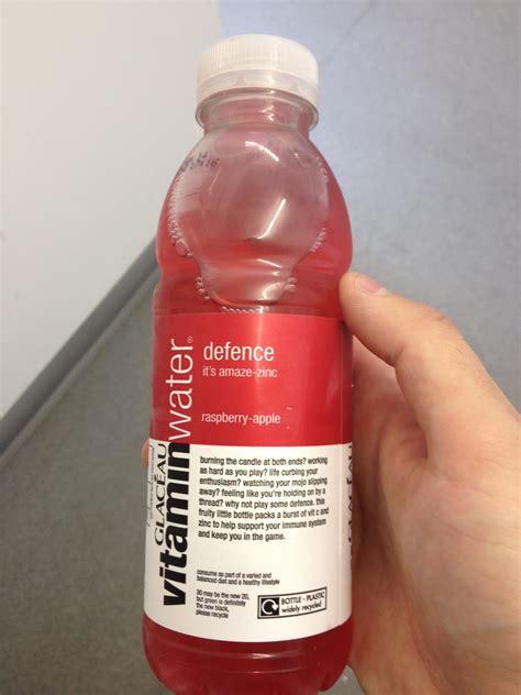 A Review A Day Todays Review Vitamin Water Revive And Defence