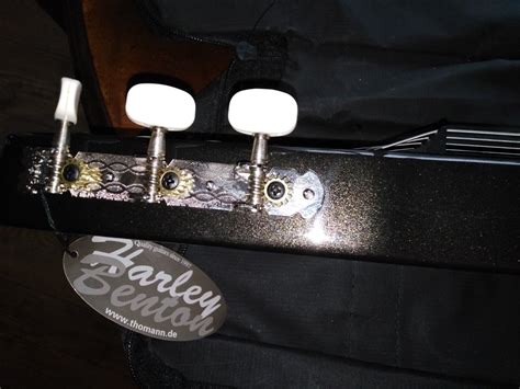 Harley Benton Slider Ii Vintage Series Lap Steel Guitar In Case With