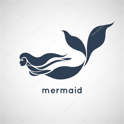 Mermaid Logo Vector — Stock Vector © Ilovecoffeedesign 78009620