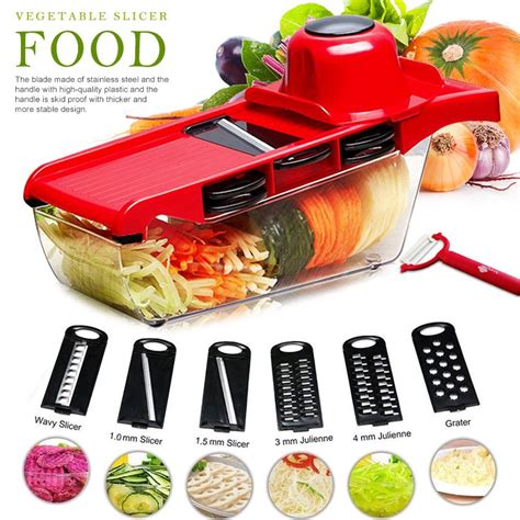 Multi Function Vegetable Slicer Vegetable Food Cutter Fruit Slicer With