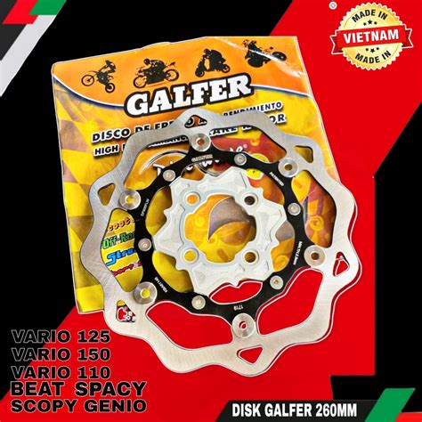 Jual Piringan Cakram Galfer 260mm Vietnam Piringan Disc Vario Disc