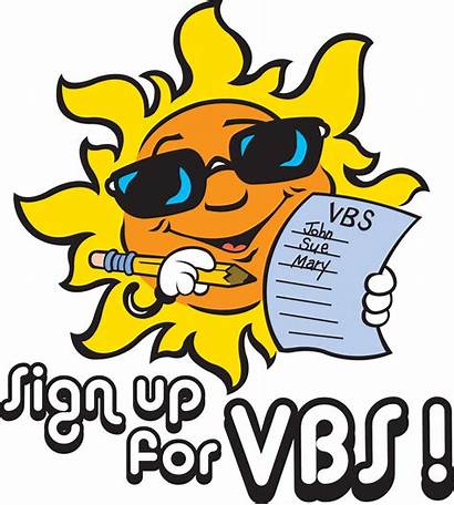 Vbs Bible Vacation Clipart Sign Clip Volunteers
