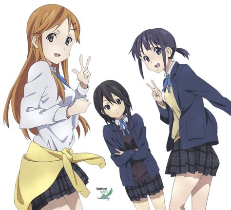 Kokoro Connect Render By Anouet On Deviantart