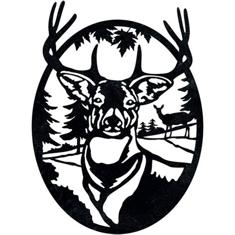 Deer Head Dxf File Svg  Instant Download Etsy