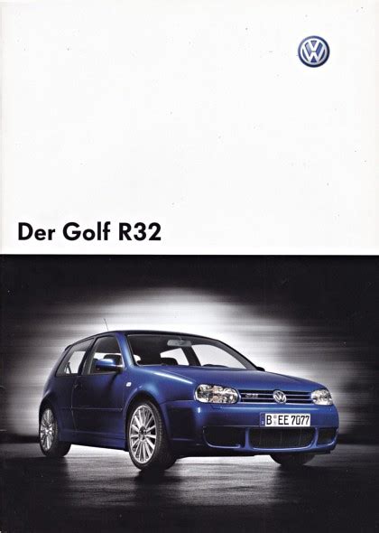Volkswagen Golf R32 Brochure 05 2003 From My Private Broch Flickr