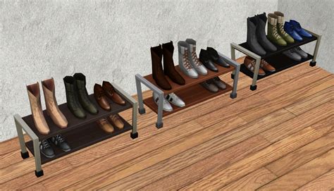 Theninthwavesims The Sims 2 Ts4 Shoe Rack For The Sims 2