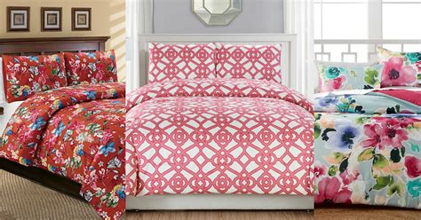Find fashionable, affordable comforters and bedding sets to refresh your bedroom look. Macy's: Bed in Bag 3-pc. Reversible Comforter Sets $17.99 ...