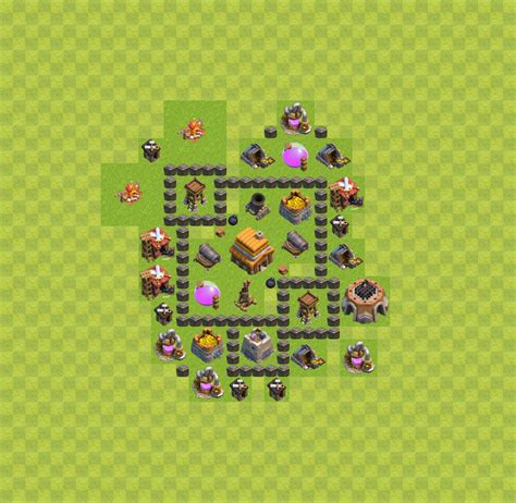 Town Hall Level 4 Base Design