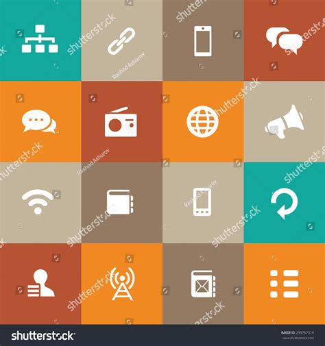 Communication Icons Universal Set For Web And Royalty Free Stock