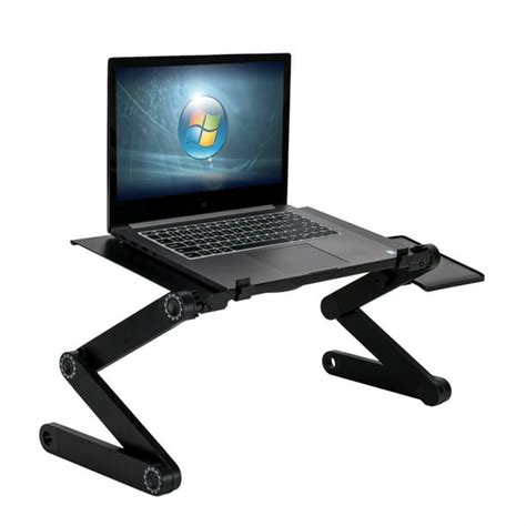 Urhomepro Laptop Stand Portable Adjustable Aluminum Laptop Desk With