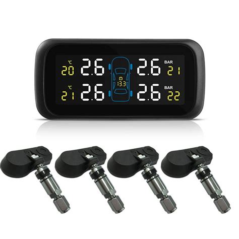 You've probably seen the light; Universal Car TPMS Tire Pressure Monitoring System Display ...