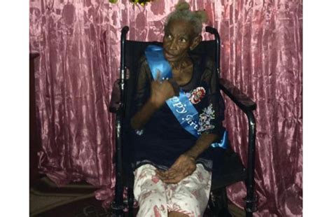 ‘aunty Rhoda Celebrates 100th Birthday With A Feast Guyana Chronicle