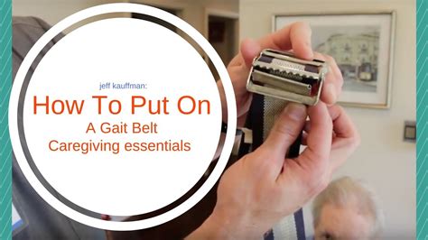 Gait Belt Training How To Put A Gait Belt On Caregiving Essentials